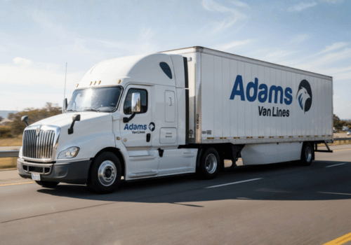 Adams Van Lines - Semi Truck